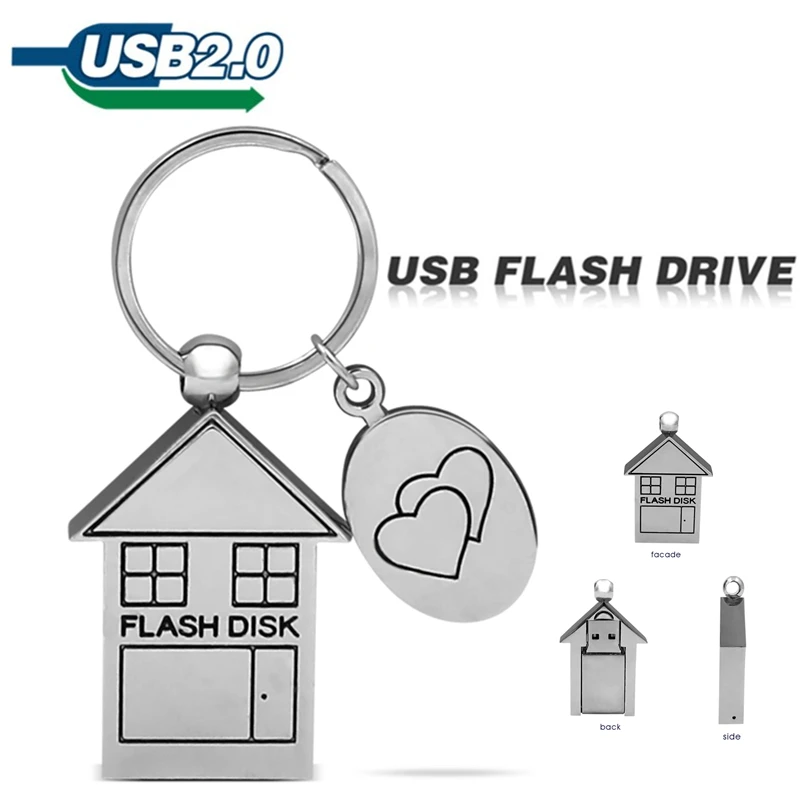 Usb флеш накопитель серебристый с интерфейсом usb 2018 4 32 Гб|pendrive 4gb|flash diskflash drive |