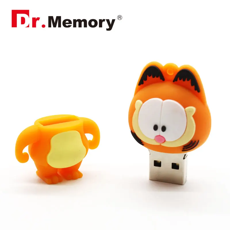 USB флеш-накопители с изображением кота, флеш-накопитель, 32 ГБ, реальная емкость, карта памяти, 4G, 8 GB, 16 GB, милый флешка, персонализированные