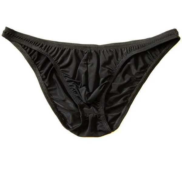 Мужские трусы с u-образным выпуклым мешочком для пениса низкой посадкой шелковое