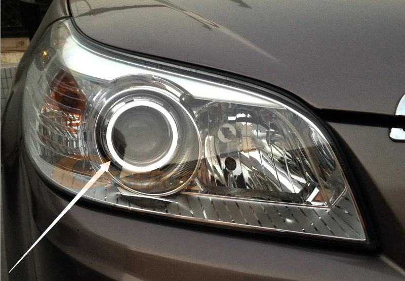 Для Chevrolet Epica 2007 2008 2009 2010 2011 2012 2013 smd комплект светодиодов «глаза ангела» Дневной светильник отлично Ультра яркое освещение DRL