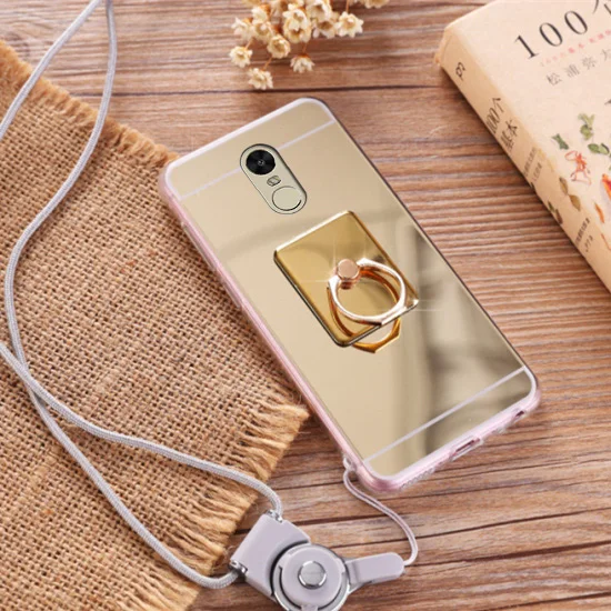 Чехол для Xiaomi Mi 6X 6 8 SE A2 Note 3 прозрачный чехол с краями Redmi 7 6A 4X 5 a Plus зеркальная