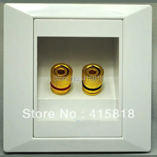 5 шт./лот колонка Клеммная Настенная пластина 2 переплетных столба вилка типа