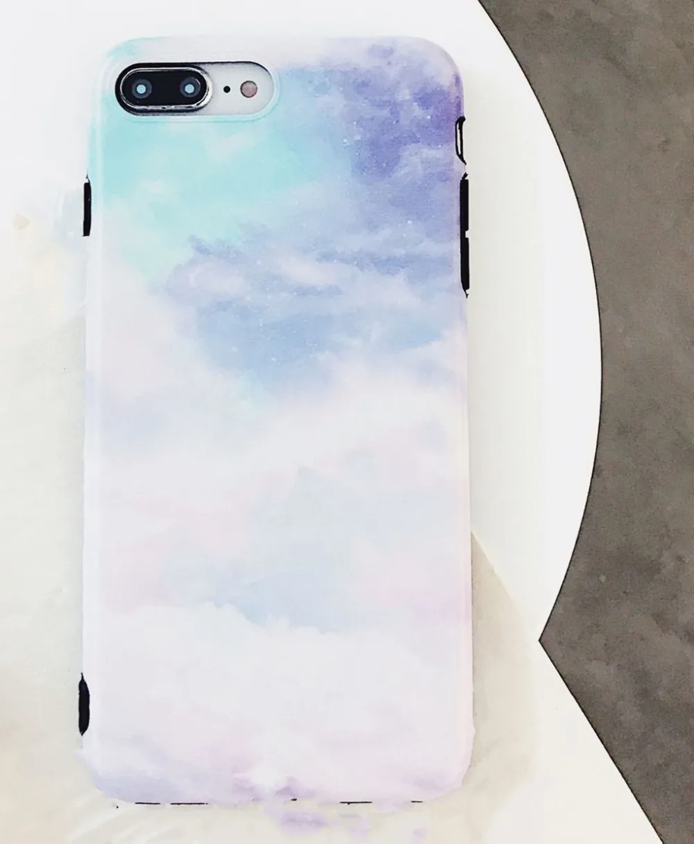Модный чехол Fantasy starry sky для iphone X XS пара моделей 8 7 6 6s Plus | Мобильные телефоны и