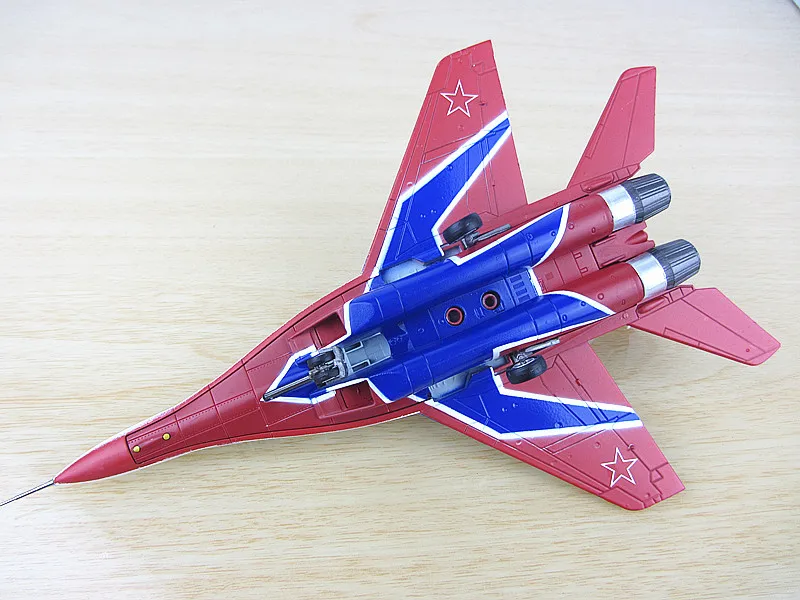 RIAN DAY 1/72 масштабная военная модель игрушки Mikoyan MiG-29 Fulcrum Swift Aerobatic Team Fighter литой металлический самолет модель игрушки