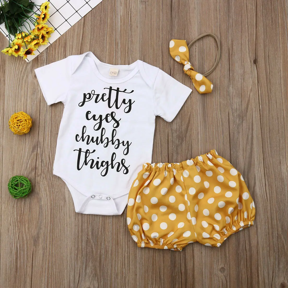 2019 New Newborn Baby Girls Clothing Set Summer Clothes Letter Romper + Shorts Outfits Girl Costumes |