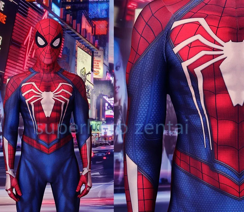 Костюм Человека-паука для ps4 insomniac новинка костюм косплея по фильму супергероя на