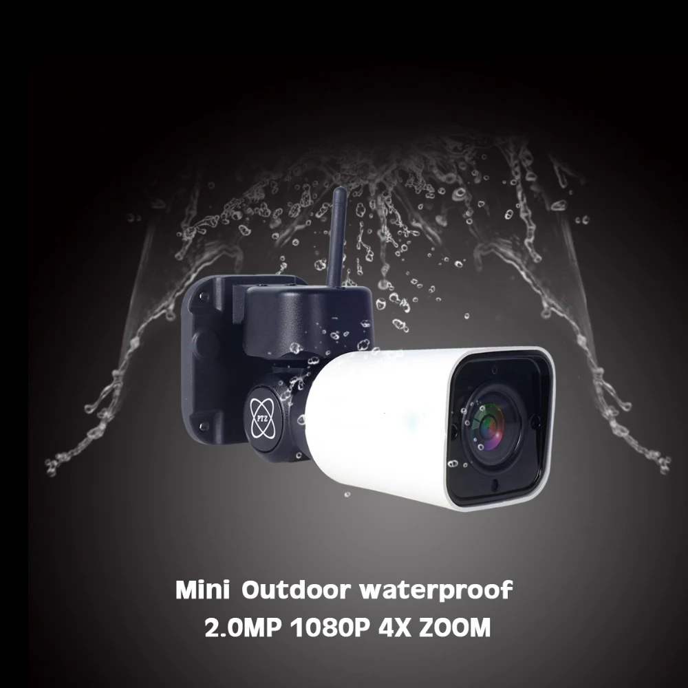 Домашняя камера безопасности наружная WiFi камера наружная 1080P PTZ ip-камера ночного видения ip-камера WiFi слот для sd-карты