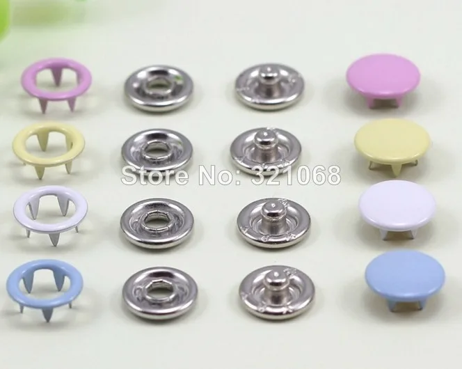 Разноцветные однотонные полые пуговицы 4 цвета 100 комплектов 1 см сделай сам