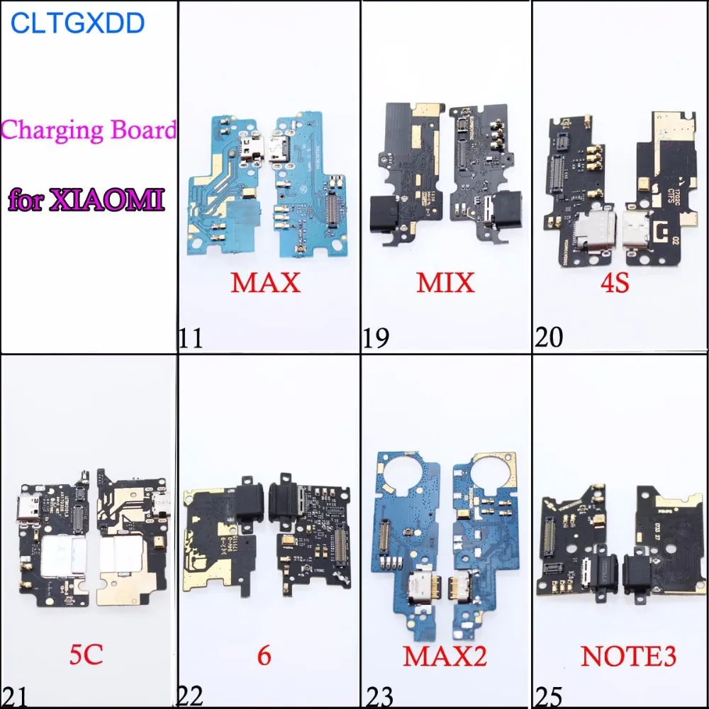 

cltgxdd for redmi1 2 3 4 note 4g 3s for xiaomi 4S 6 5C Micro USB Charging Port Dock Connector Flex Cable With Microphone Board