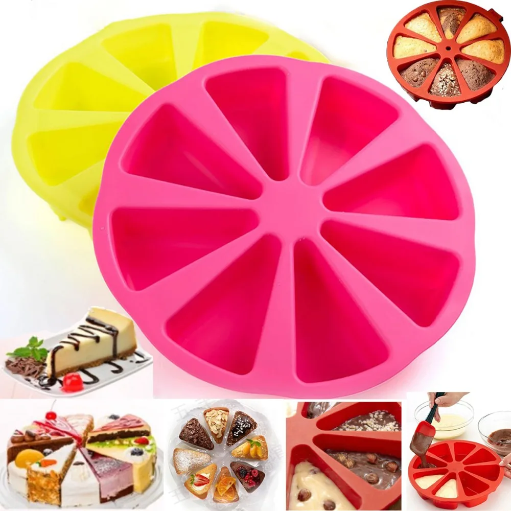 Пищевая силиконовая форма оранжевого цвета формы для выпечки торта пудинга желе