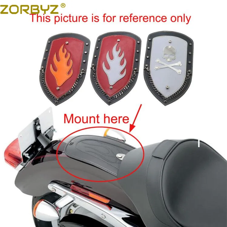 ZORBYZ нагрудник для мотоцикла из искусственной кожи Harley Sportster XL883 соло на 04 16| |