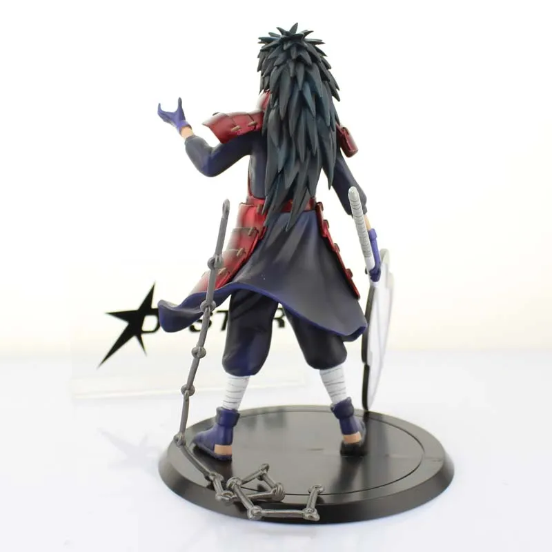 Бесплатная доставка 7 &quotНаруто Shippuden аниме Мадара Учиха в коробке 17 см ПВХ