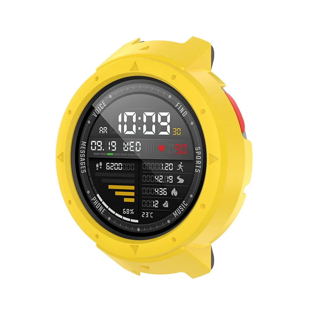 3 шт. защитный чехол для смарт часов Xiaomi Huami Amazfit Verge A1801|Смарт-аксессуары| |