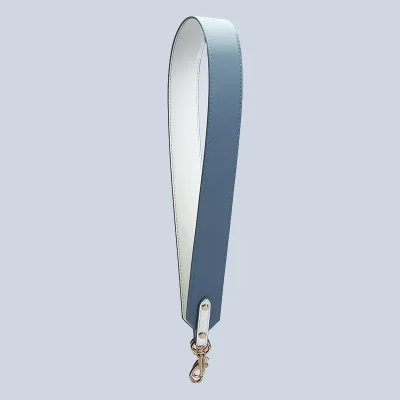 Blue (White) Женская простая широкая сумка на плечо, ремешок, искусственная кожа, Женский сменный Змеиный ремень, регулируемый длинный разноцветный ремень для сумки - Цвет: Blue (White)