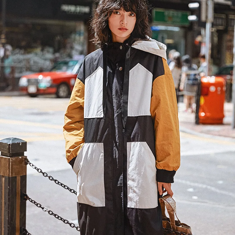 NANASTYLE 2018 демисезонный модные повседневное тренчи для женщин брюки карго цвет