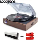 Виниловый проигрыватель, Bluetooth, проигрыватель диска + 2 шт., с сапфировыми наконечниками