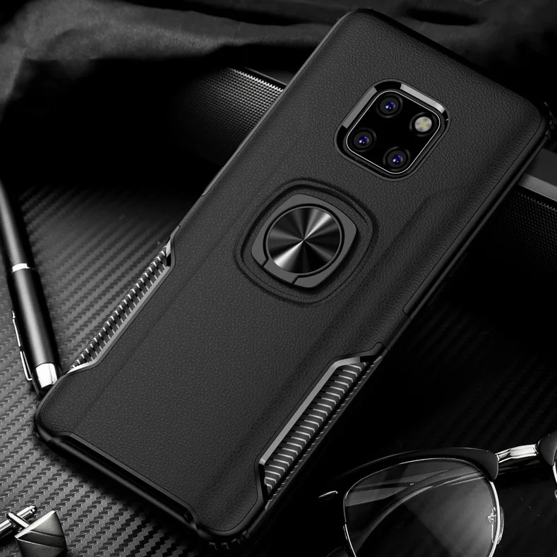 Чехол для huawei Mat20pro кольцо на палец Mat20xlite Магнитная всасывающая поддержка p20pro