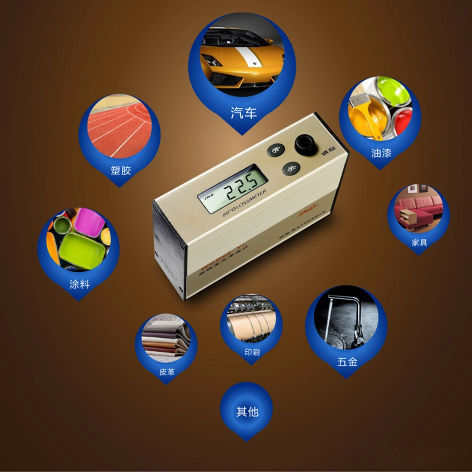 

WGG60-ES4 Gloss Meter Stone Marble Photometer Brightness Professional High Precision