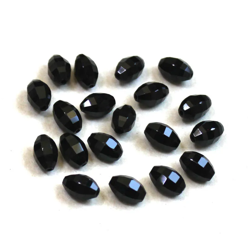 Оптовая продажа 100 шт./лот AAA + Хрустальные стеклянные граненые бусины Овальные