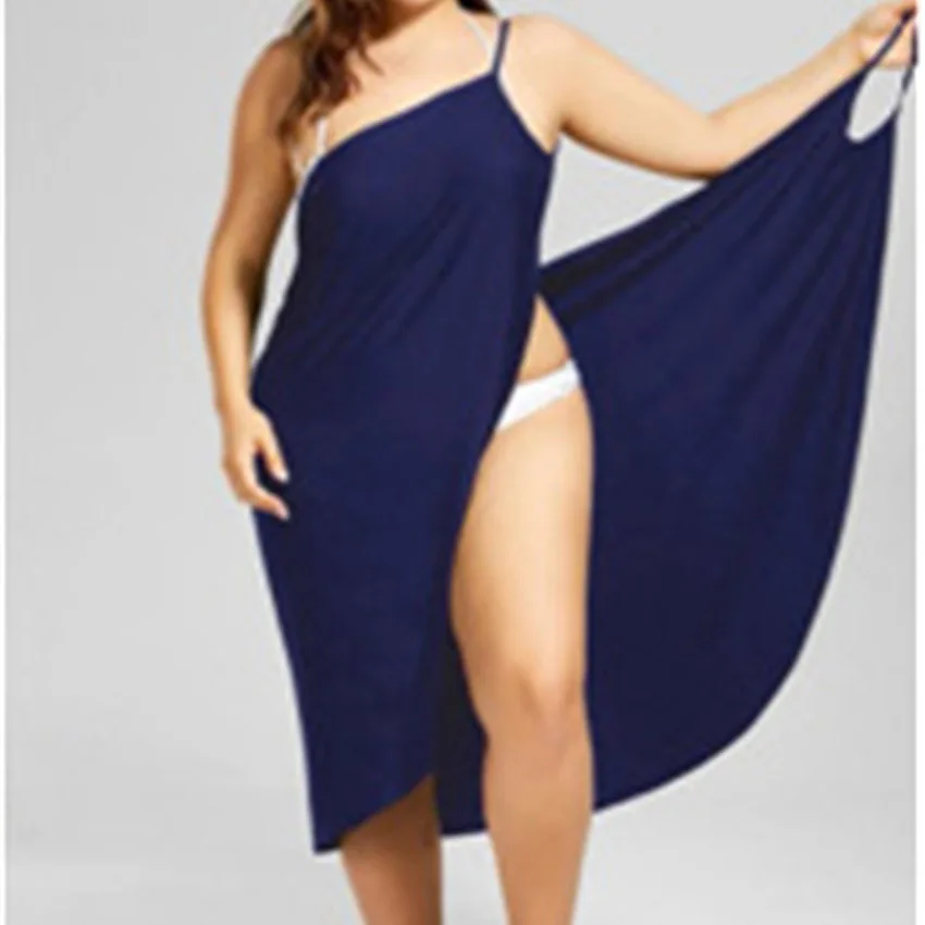 Новый шить сплошной цвет пикантные пляжные Платье с хлястиками|Женские платья| |