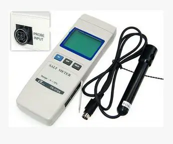 Портативный соль метр тестер YK 31SA 0 10% Вес Temp. 50C измеритель солености с зондом|salt