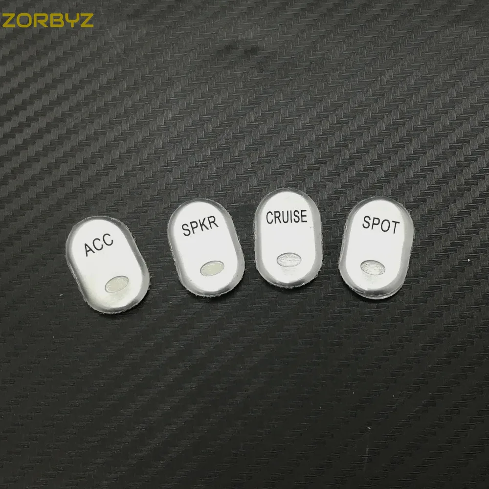 ZORBYZ мотоциклетная матовая клавишная панель Переключатель Крышка для Harley Touring