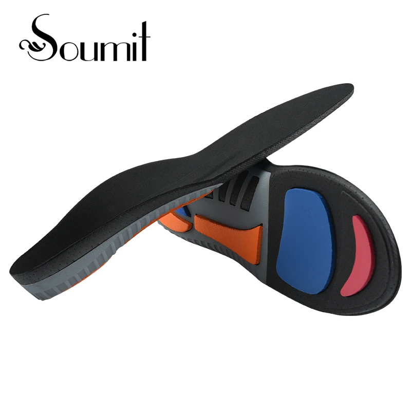 

Спортивные стельки Soumit ортопедические стельки от плоскостопия, поддержка свода стопы, ортопедические стельки Cubitus Varus, вставки для упражнен...