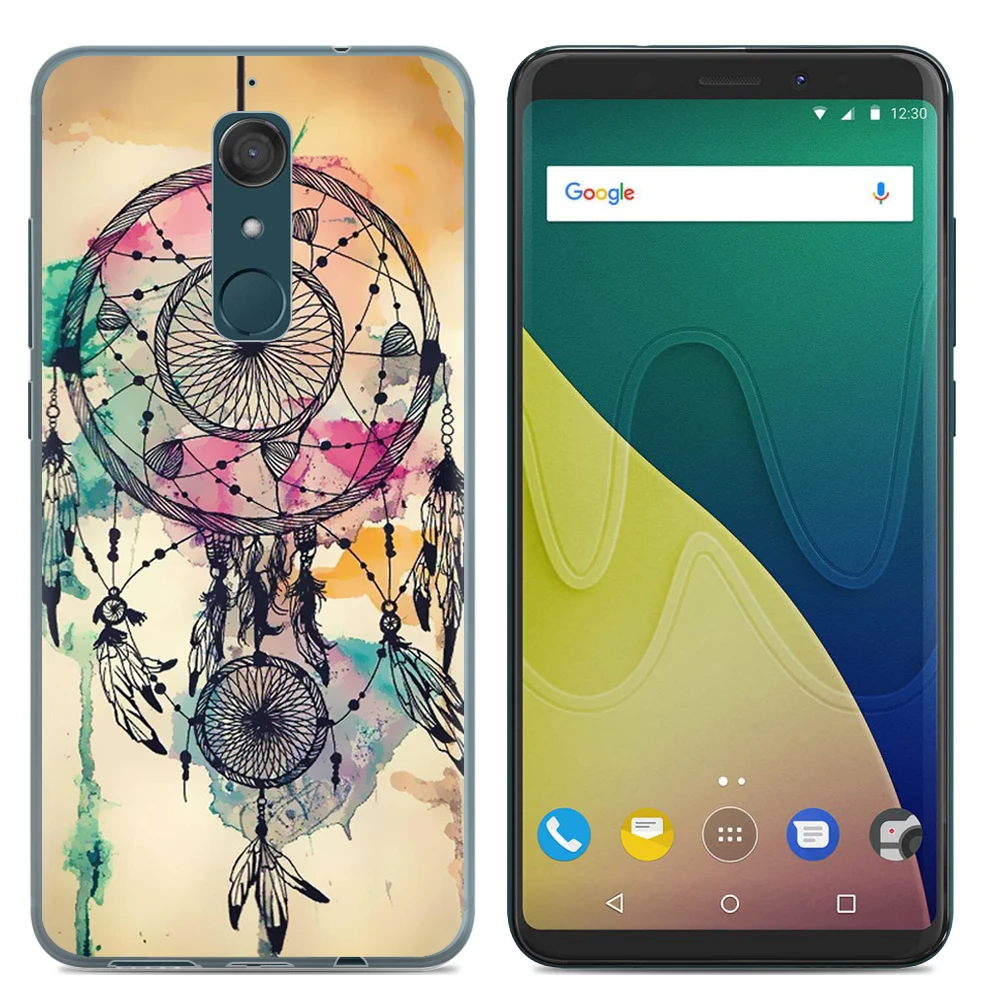 YIKS СПС Coque Wiko View XL 5 99 дюймов чехол роскошный Мультфильм ТПУ для мягкий силиконовый