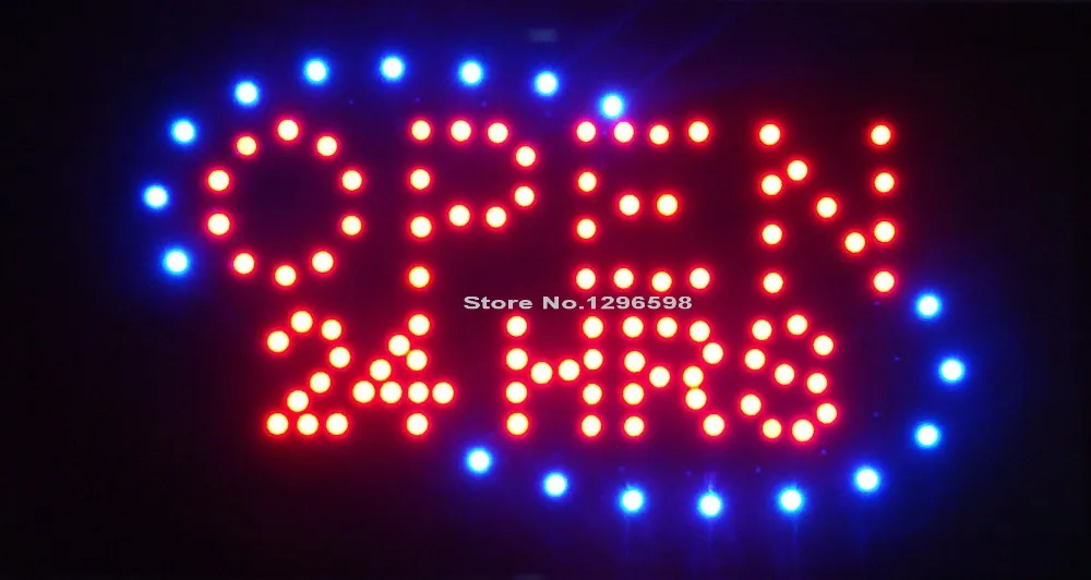 

CHENXI hot sale low power 10*19 inch semi-outdoor led moving signs for store 24 hours open business