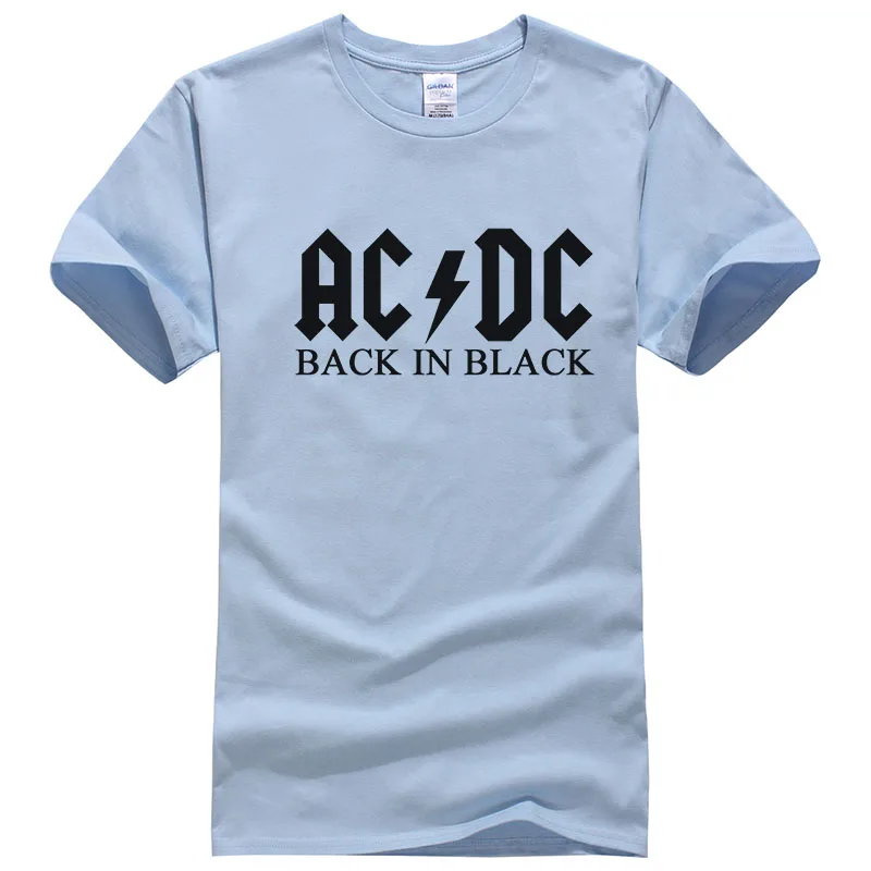 Стиль,, хлопок, футболки AC DC, брендовая мужская футболка, металлическая рок-группа, футболки с принтом AC/DC, XS-2XL, T394