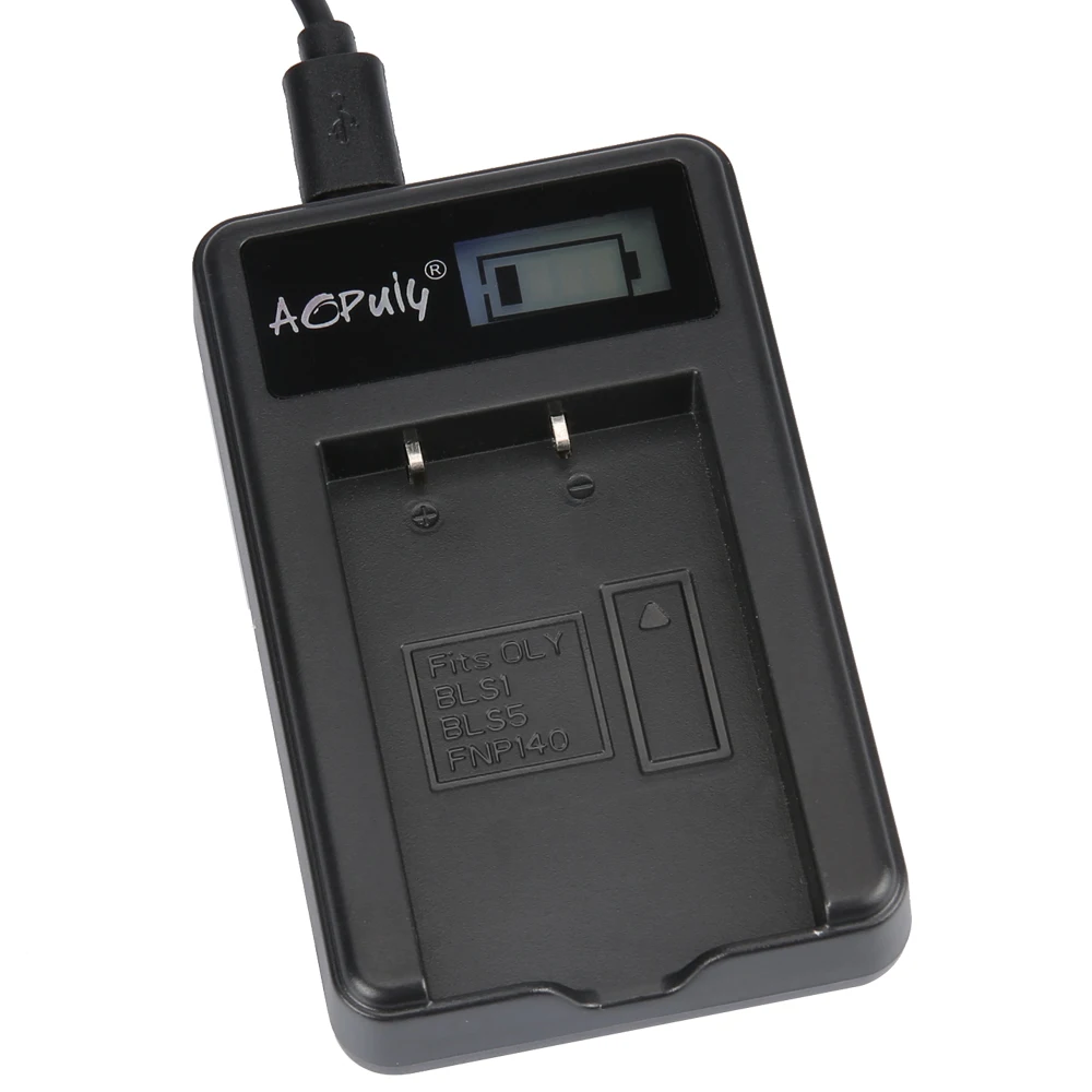 AOPULY PS-BLS1 PS BLS1 LCD USB зарядное устройство для Olympus PEN E-PL1 E-PM1 EP3 EPL3 Evolt E-420 E-620 E-450 E-400