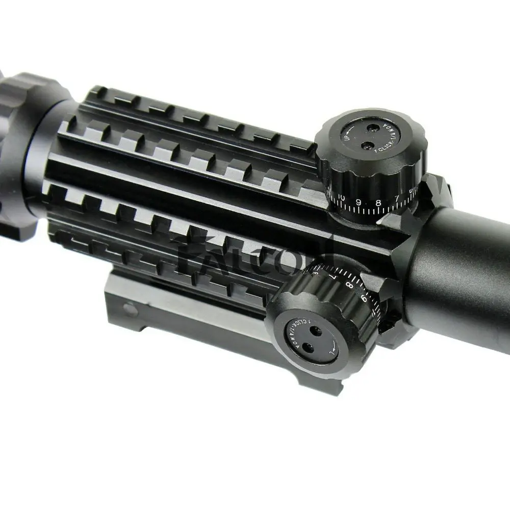 Охотничий прицел с красно-зеленой точкой лазерный для охоты 4-12X50EG тактическая