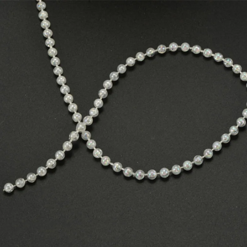 Искусственный жемчуг цепочка 4 мм 20 м|ornamental decoration|ornaments curtainsornaments beads |