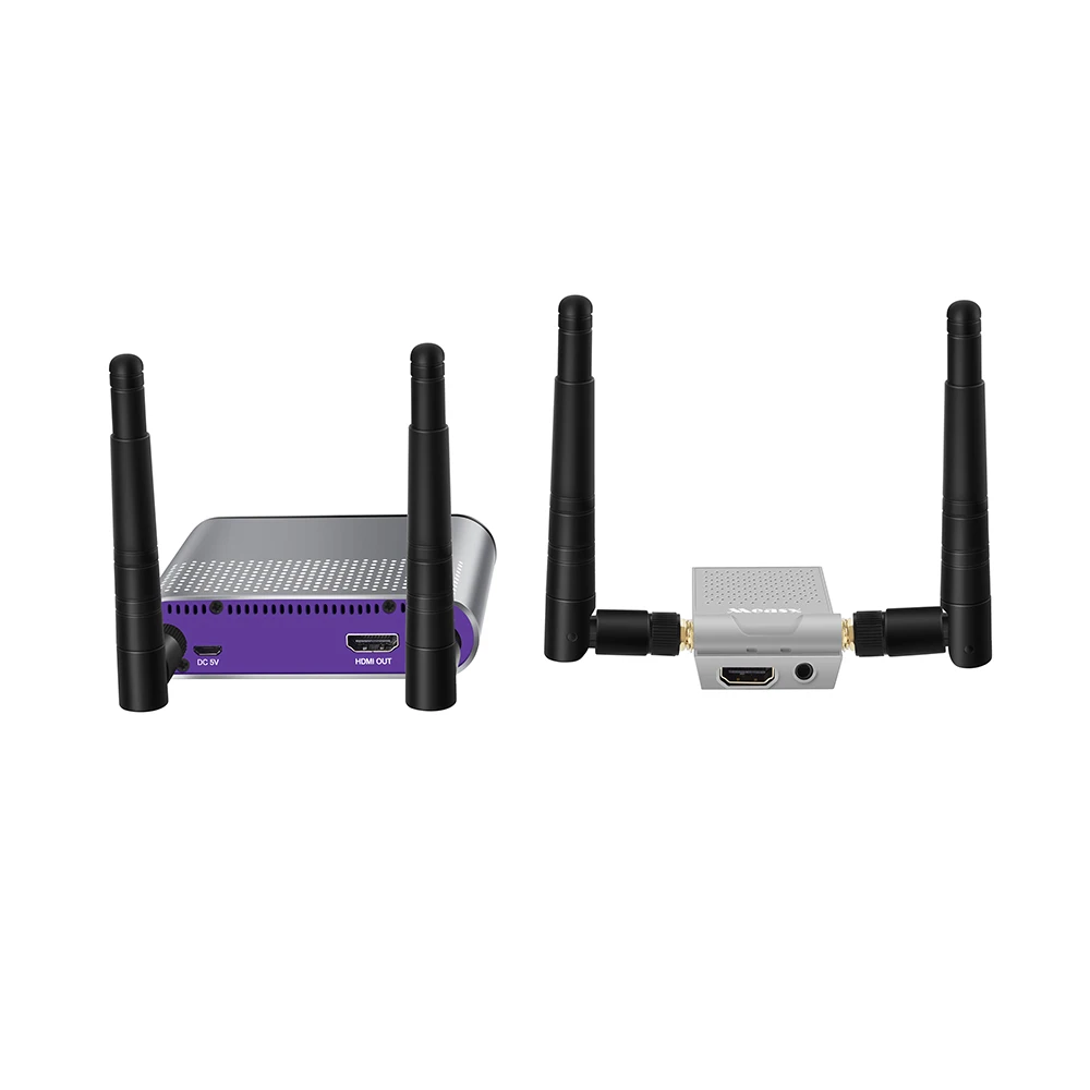 Air Mini HDMI беспроводной удлинитель 5 8 ГГц передатчик приемник 200 м/1080 футов ножки P