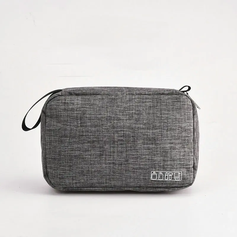 Gray Toiletry Bag Soperwillton подвесная дорожная косметичка для мужчин и женщин, косметичка, косметичка, органайзер для ванной и душа, туалетные принадлежности#9002 - Цвет: Gray Toiletry Bag