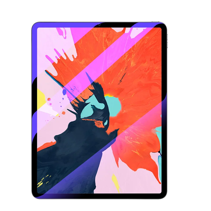 2.5D полное покрытие анти синее закаленное стекло для Apple iPad Pro 1" 12,9" супер прозрачная защита экрана планшета защитная пленка