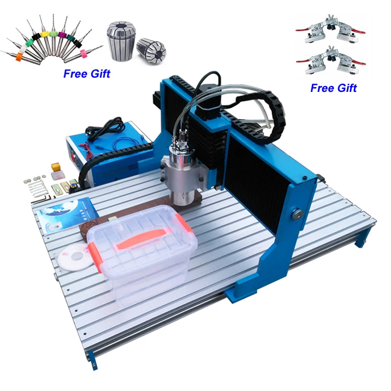USB 1.5KW CNC Engraving Machine 6090 Linear Guide Rail TRH20 | Инструменты