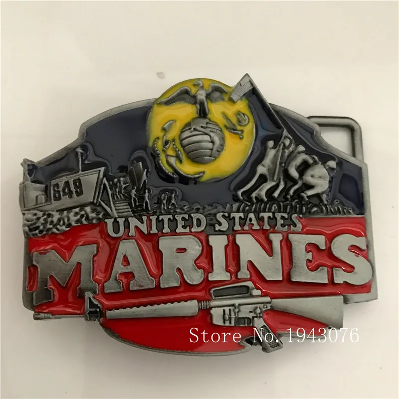 Розничная продажа новинка мужские металлические пряжки для ремня военно-морских
