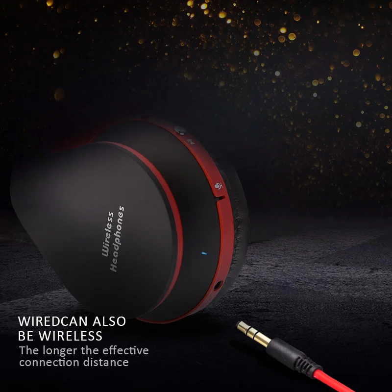 Magift06 Wired Headphone Bluetooth Wireless Earphone Support FM Radio 3.5mm Audio Cable Handsfree Headphones | Электроника