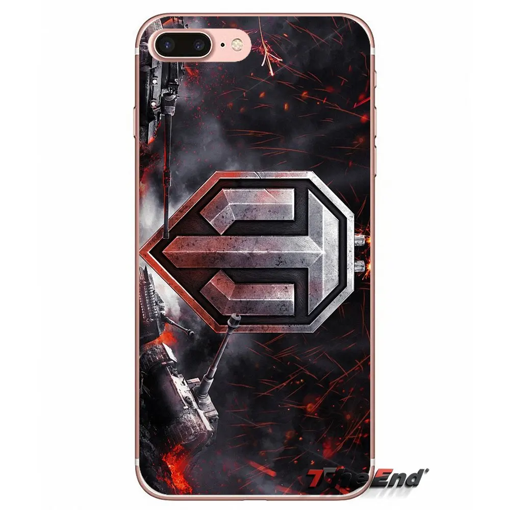 Для Samsung Galaxy J1 J2 J3 J5 J7 A3 A5 A7 2015 2016 2017 J530 J730 Fundas Coque world of tanks game WOT art Logo мягкий