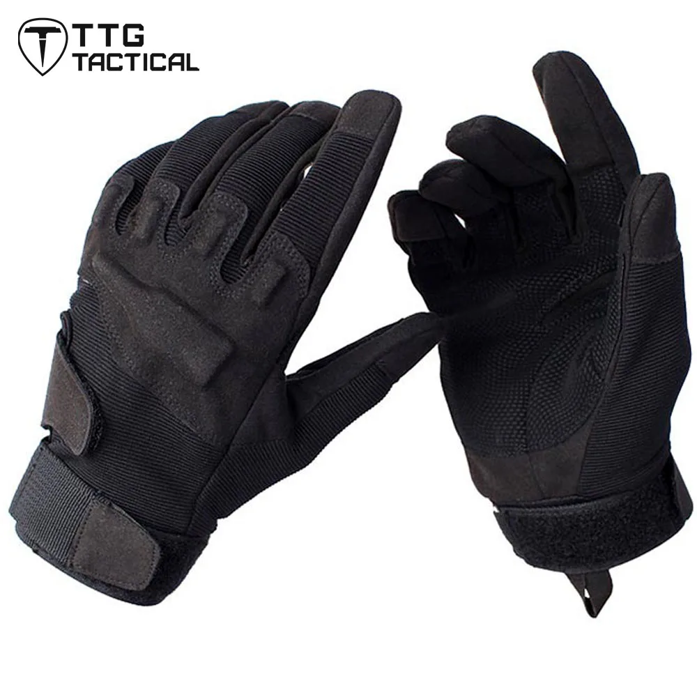 

TTGTACTICAL Full Finger Tactical Gloves Military US Army Swat Gloves Camping Hiking Gloves Airsoft Paintball Shooting Gloves