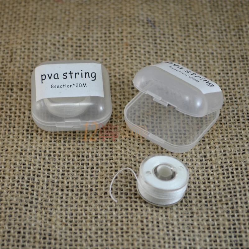 MNFT 2 шт. пластиковая коробка посылка капсула 20 м катушка струна PVA Line для ловли