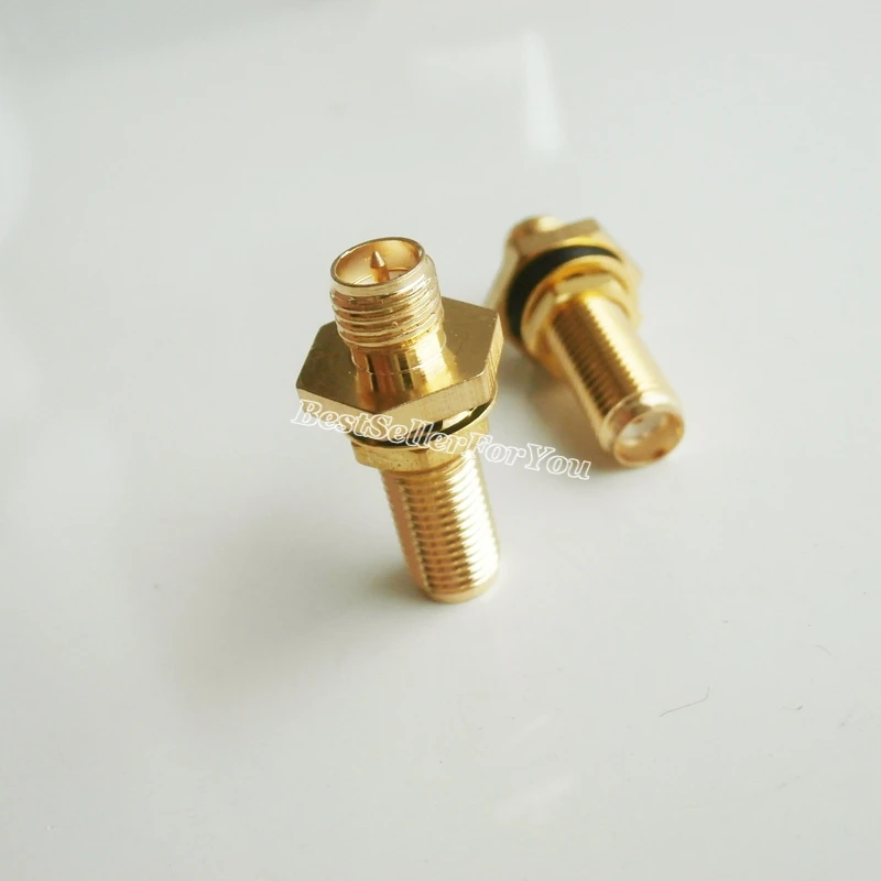 1X гнездо SMA в RP RPSMA Разъем перегородка RF адаптер разъем водонепроницаемый B |