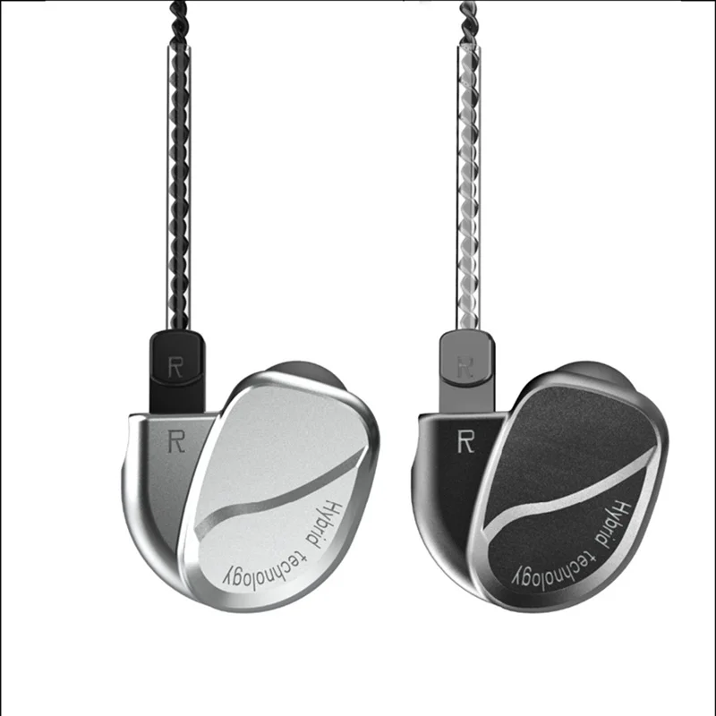 Новинка BQEYZ K2 2DD + 2BA гибридные наушники вкладыши HIFI бас DJ монитор спортивные для