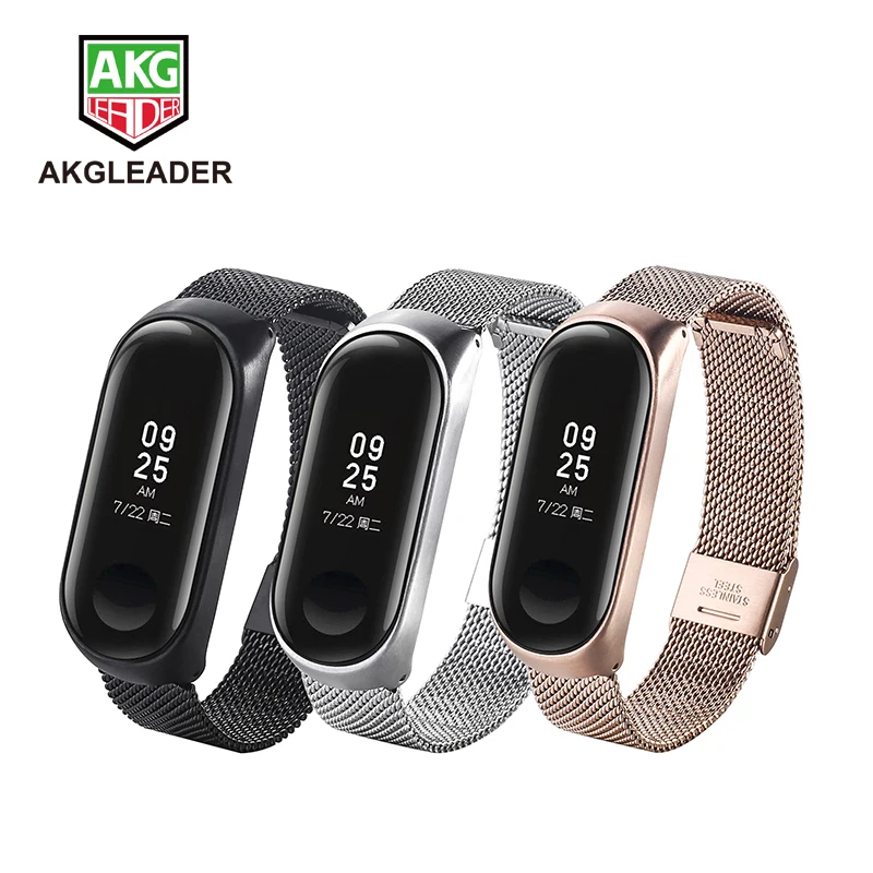 Браслет mi Band 3 4 Металлический Безвинтовой стальной ремешок для Xiaomi mi Band 2 браслет mi band 3 браслеты Pulseira mi band 4 ремешок на запястье