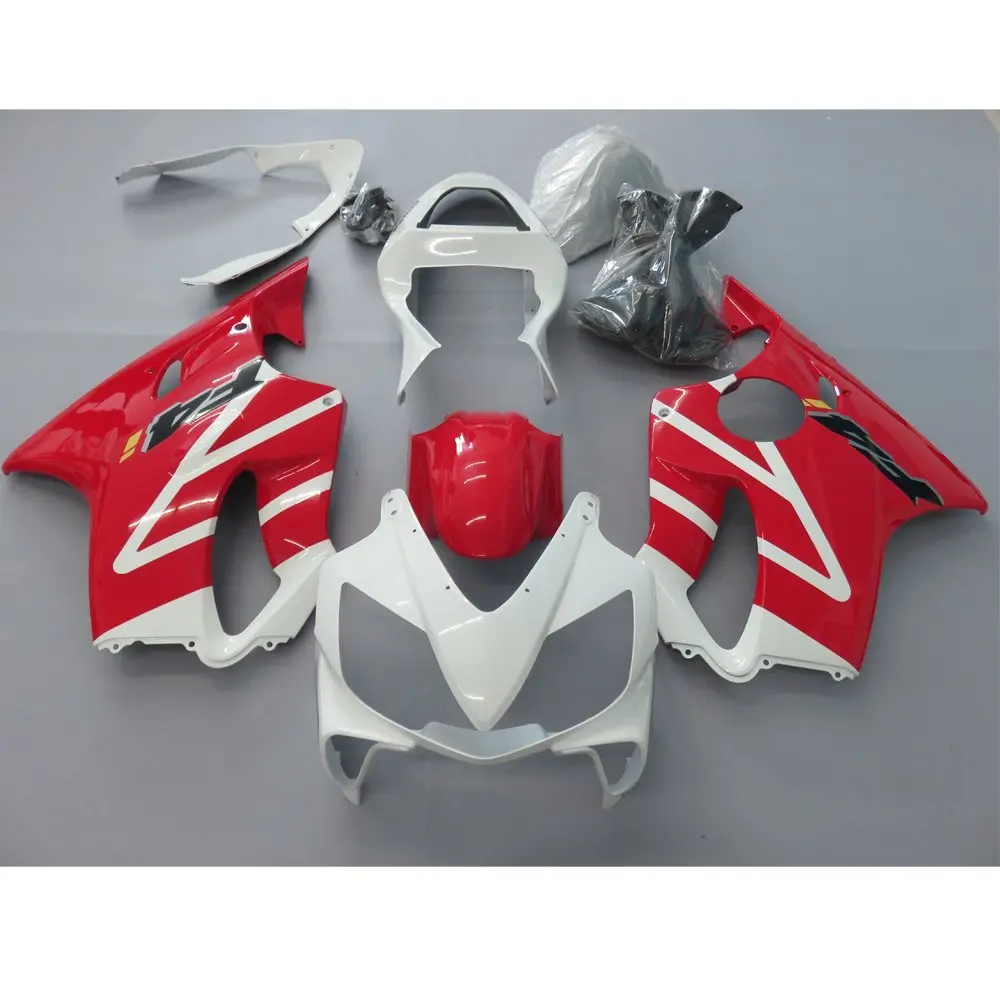 Мотоцикл инжекторный комплект для Honda CBR 600 F4I CBR600F4I 2001 2002 2003 CBR600 ввиде горшка 01-03 Обтекатели на кузов красный УФ роспись