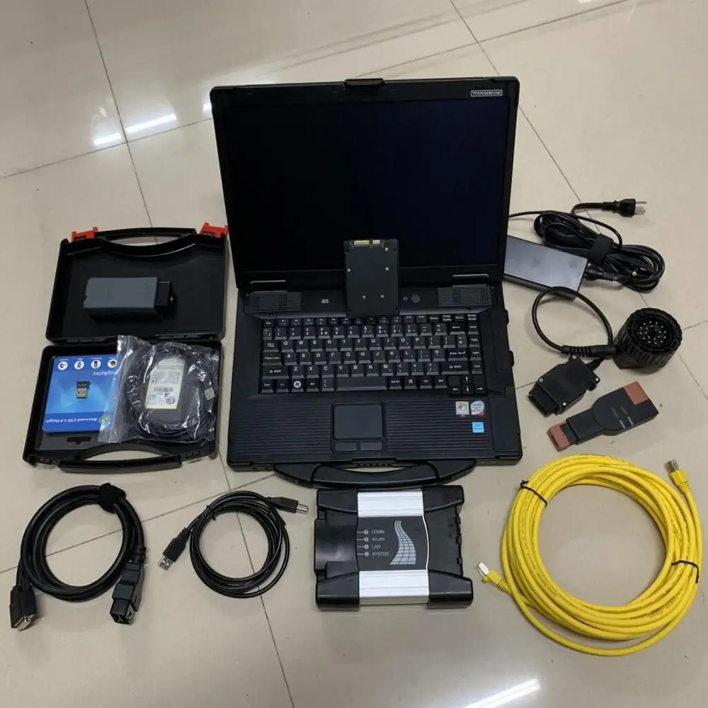 2020 для bmw ista программное обеспечение BMW ICOM NEXT vas5054a с HDD 1 ТБ планшет CF52 ноутбук 4 г