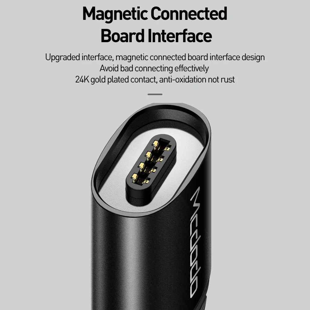 Mcdodo Micro USB Магнитный кабель 3A Быстрая зарядка зарядное устройство провод для Samsung