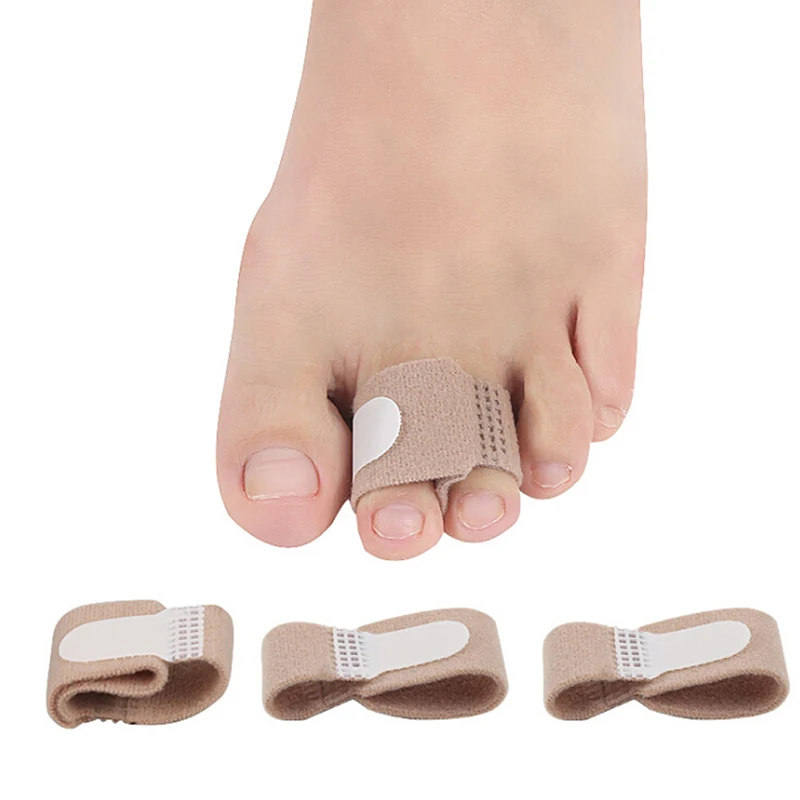 

1Pair Corrector Bandage Bone Thumb Orthotic Orthopedic Silicone Big Toe Separator Bunion Corrector Pedicure Foot Care Tool