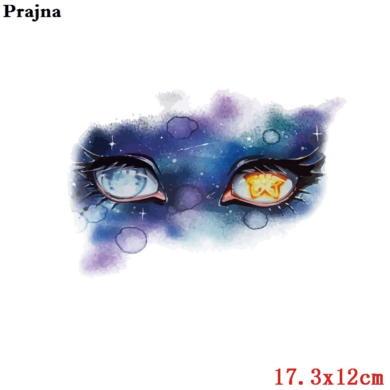 Антикварное серебро Prajna Rock Heart железные пластыри на груди крест маска термонаклейки на одежду мотоцикл одежда DIY Футболки наклейки - Цвет: Антикварное серебро